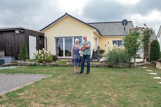 Platz für eine eigene Boulebahn im Garten. Foto: Jürgen Eckert/BauLokal