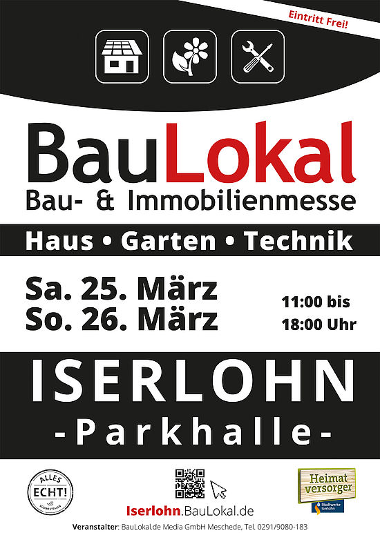 Plakat Baumesse Iserlohn